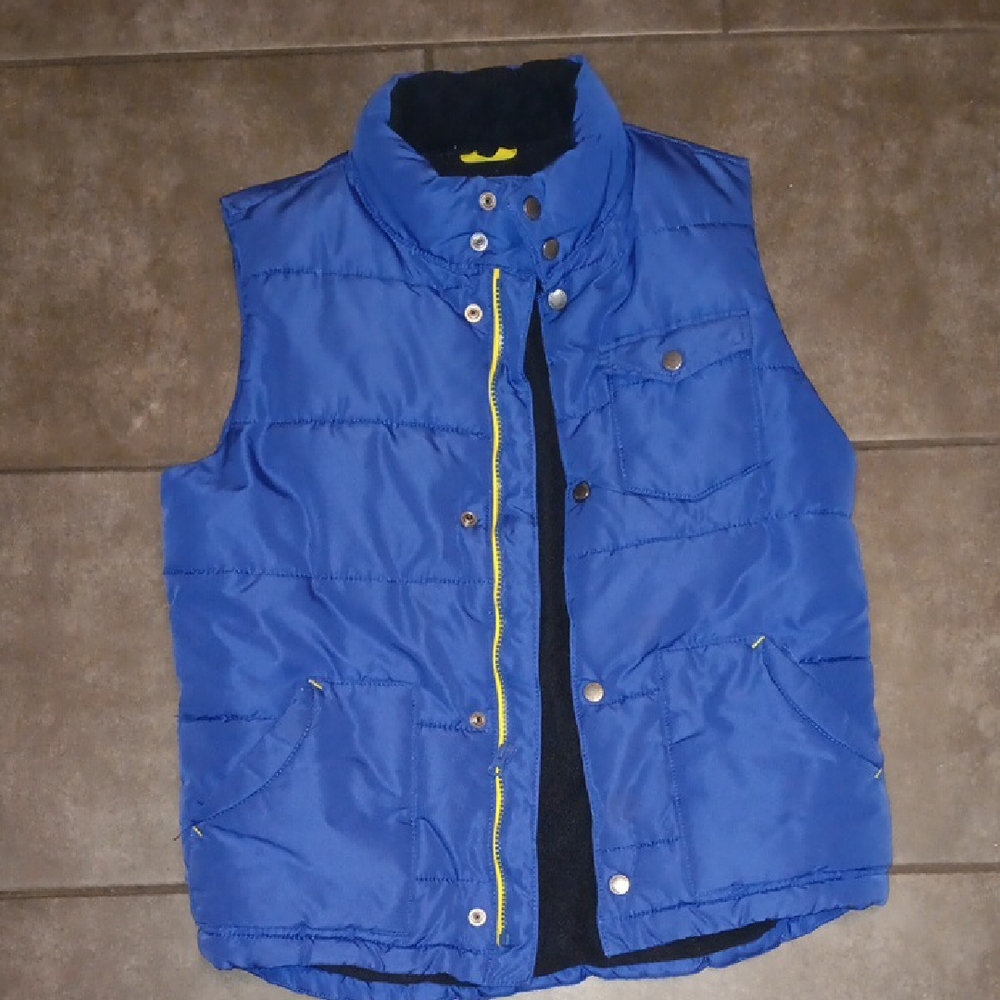 GAP KIDS Blue Puffer Vest